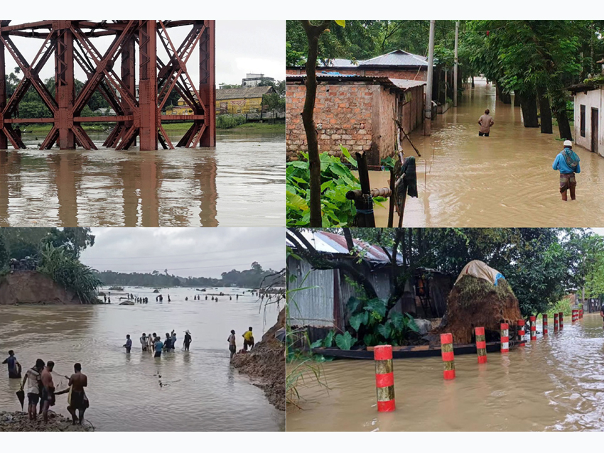 সিলেটে বন্যা পরিস্থিতির চরম অবনতি