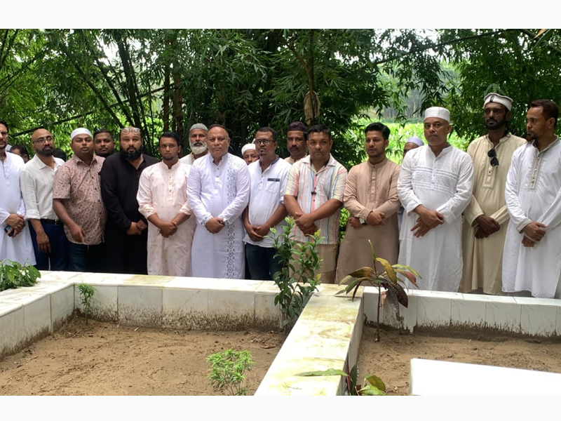 ফটো সাংবাদিক তুরাবের ২য় মৃত্যুবার্ষিকীতে বাংলাদেশ ফটো জার্নালিস্ট এসোসিয়েশনের শ্রদ্ধা