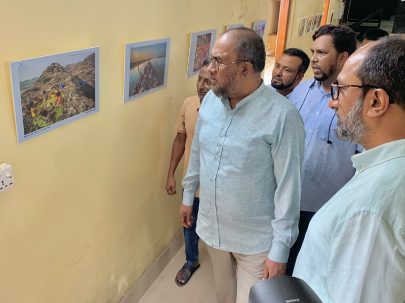 এসপিএস’র আলোকচিত্র প্রদর্শনী উদ্বোধন অনুষ্ঠানে সিসিক প্রশাসক আলোকচিত্র সমাজ পরিবর্তনের শক্তিশালী মাধ্যম