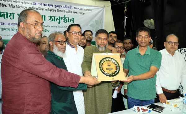 আব্দুল কুদ্দুছ চৌধুরীকে সিলেট মহানগর ব্যবসায়ী ঐক্য কল্যাণ পরিষদের সংবর্ধনা