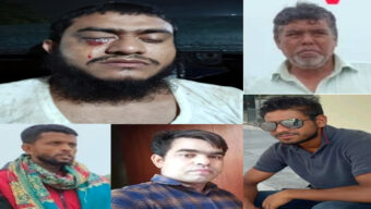 শান্তিগঞ্জে শান্তিকামী মানুষের ওপর বর্বরোচিত সন্ত্রাসী হামলা