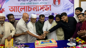 জগন্নাথপুরে জাকজমকপূর্ণ আয়োজনে প্রেসক্লাবের ৪৩তম প্রতিষ্ঠাবার্ষিকী উদযাপন