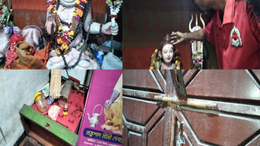 জৈন্তাপুরে শ্রী শ্রী রামেশ্বর শিব মন্দিরে দুর্ধর্ষ চুরি, ক্ষতি ৩০ লাখ টাকা