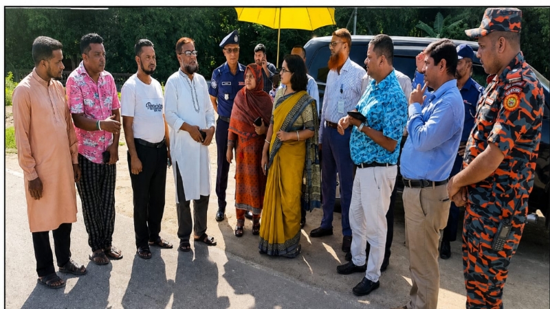 ওসমানীনগরে সড়ক দুর্ঘটনা ঘটনাস্থল পরিদর্শন তদন্ত কমিটির প্রতিবেদন জমা দেওয়া হবে শিগগির