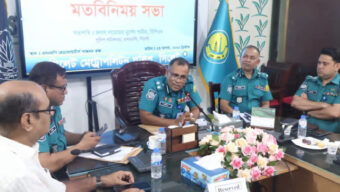 ধর্মীয় নেতৃবৃন্দের সাথে পুলিশ কমিশনার মতবিনিময় সভা