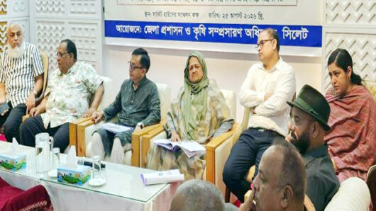 কৃষি ক্ষেত্রে সিলেটে বিশাল সম্ভাবনা লুকায়িত রয়েছে: খন্দকার মুক্তাদির