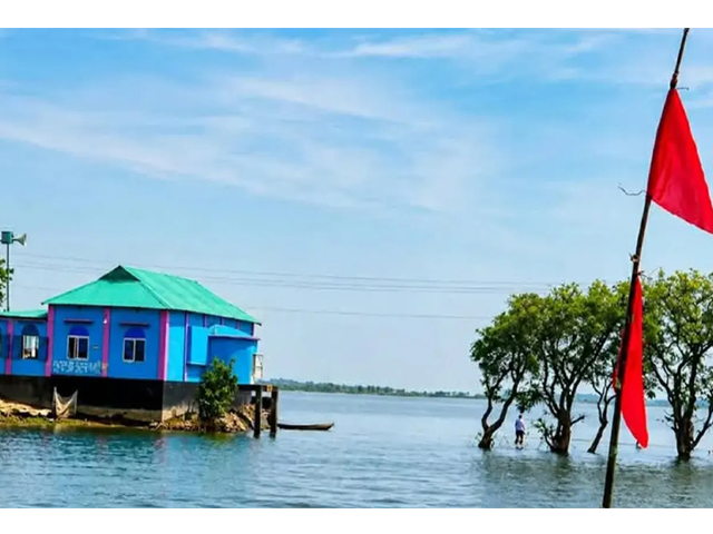 টাঙ্গুয়ার হাওরে দূষণ ঠেকাতে লাল নিশান, বিলবোর্ডে ৬ নির্দেশনা