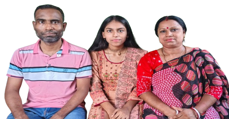 আম্বরখানা গার্লস স্কুল থেকে জিপিএ-৫ পেয়েছে পূজা রাণী দে বর্ষা
