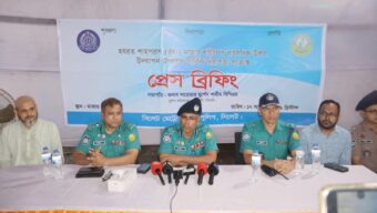 প্রেস ব্রিফিংয়ে পুলিশ কমিশনার শাহপরান (রহ.) মাজারের উরুস ঘিরে সর্বোচ্চ নিরাপত্তা ব্যবস্থা