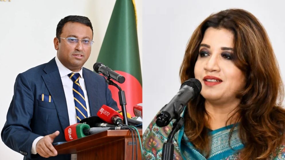 হুমায়ুন কবির পররাষ্ট্র প্রতিমন্ত্রী-১ ও শামা ওবায়েদ-২