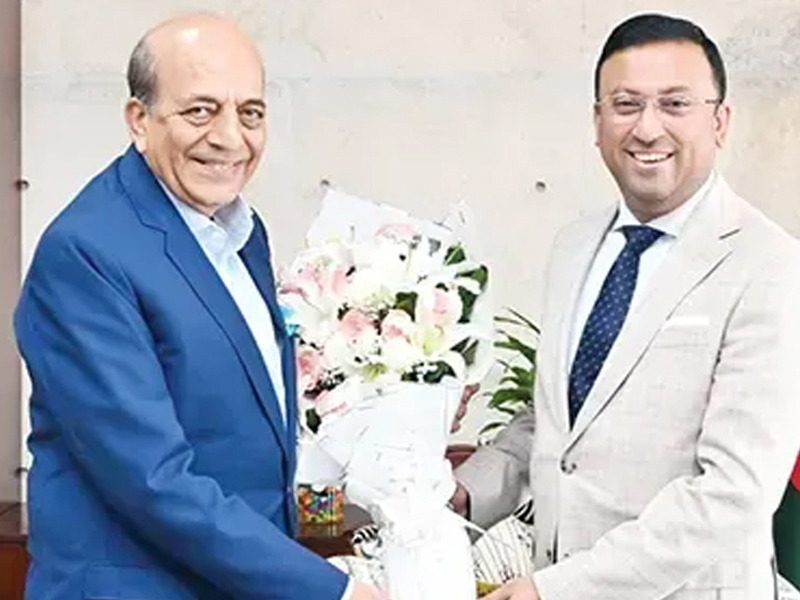 হুমায়ুন-ত্রিবেদী সাক্ষাৎ আলোচনায় প্রধানমন্ত্রীর ভারত সফর