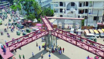 চীনের দুঃখ হুয়াংহো, সিলেটের দুঃখ বন্দরবাজার ফুটওভার ব্রিজ