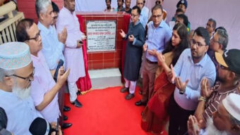 সরকারি কিন্ডারগার্টেন প্রাথমিক বিদ্যালয়ের নবনির্মিত ভবনের উদ্বোধন খন্দকার মুক্তাদির