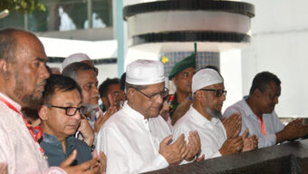 শাহজালাল (রহ.)-এর মাজার জিয়ারত করলেন রাষ্ট্রপতি