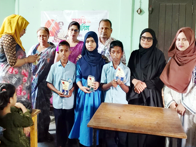 নজরুল বর্ষ নিয়ে আবৃত্তি চর্চার সূচনায় মুক্তাক্ষর