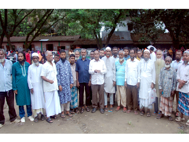 সিলেট মহানগর ব্যাটারি চালিত রিকশা ইজিবাইক মালিক শ্রমিক ঐক্য পরিষদের মিছিল-সমাবেশ