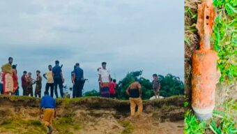 গোয়াইনঘাটে পরিত্যক্ত মর্টার শেল উদ্ধার সেনাবাহিনীর বোমা নিষ্ক্রিয়করণ ইউনিটের মাধ্যমে ধ্বংস