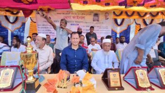 ধর্মপাশায় ফজলুল হক সেলবর্ষী স্মৃতি ফুটবল টুর্নামেন্টের ফাইনাল অনুষ্ঠিত