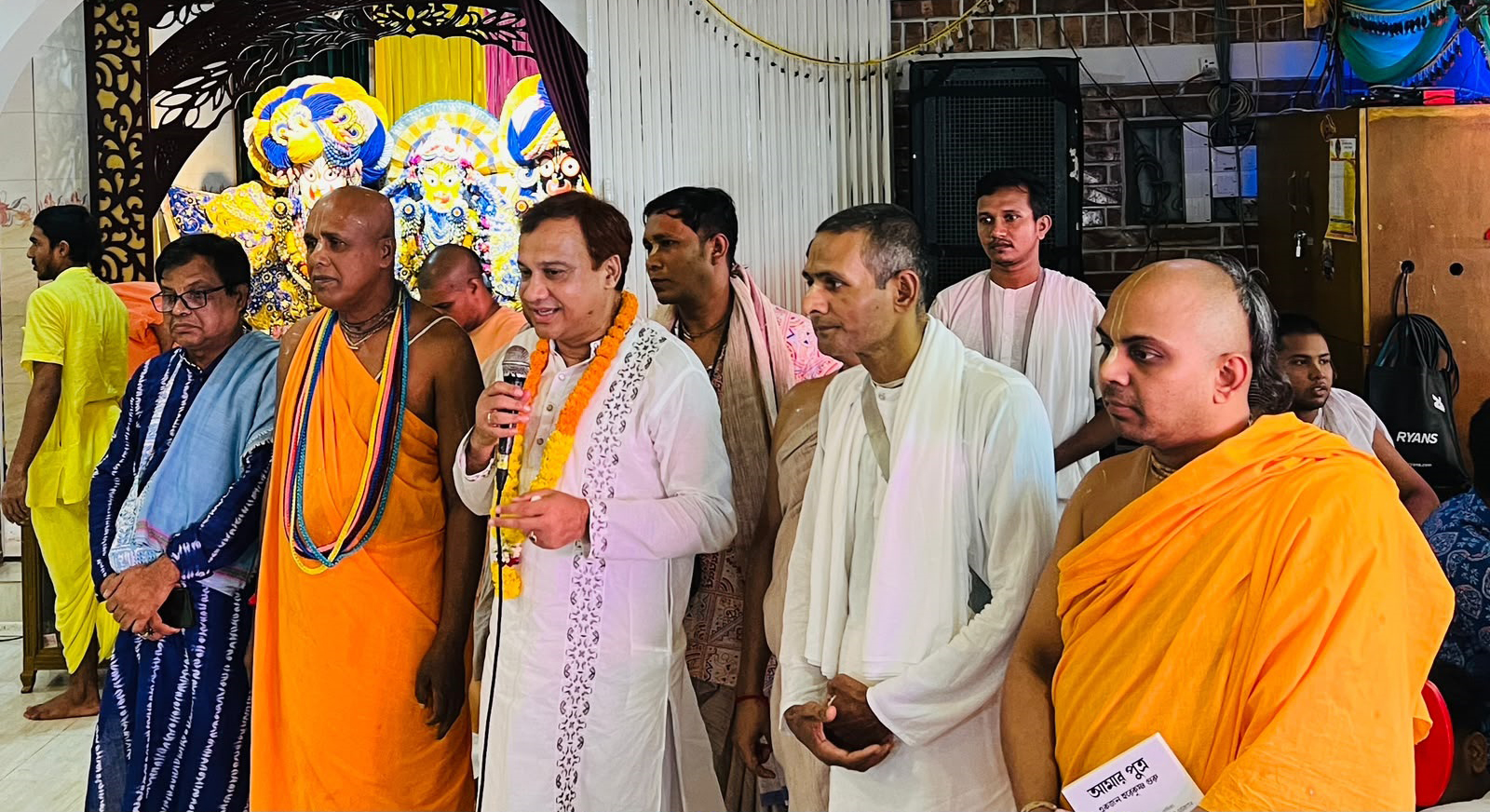 ইসকন সিলেটের আলোচনা সভায় সিউক চেয়ারম্যান কয়েস লোদী ‘স্ব স্ব ধর্ম পালনে কোনো বাধা নেই, এটিই বাংলাদেশ’