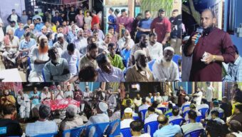টুকেরগাঁওয়ে ৩৯ নং ওয়ার্ডের কাউন্সিলর পদপ্রার্থী নোমান আহমদের মতবিনিময়