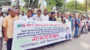 সিএনজি শ্রমিক নেতা তিতাসকে অপহরণ ও সাজানো মামলায় গ্রেফতারের প্রতিবাদে শাহী ঈদগাহ উপ-পরিষদের মানববন্ধন 