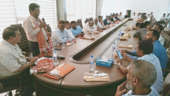 সিলেট কয়লা ও জেলা পাথর আমদানীকারক গ্রুপের সাথে করিমগঞ্জ এক্সপোর্টারস্ এন্ড ইম্পোর্টারস্ কো-অর্ডিনেশন টিমের যৌথ সভা