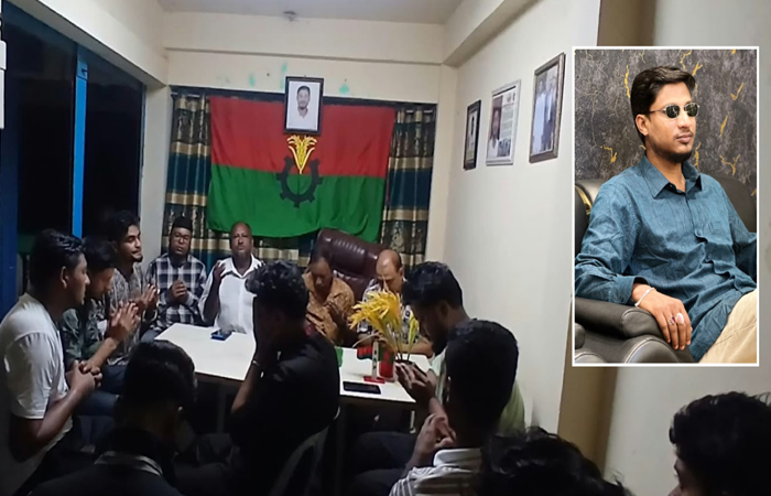 ছাত্রনেতা খান মোহাম্মদ সামির সুস্থতা কামনায় দোয়া মাহফিল