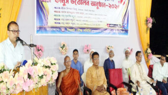 সিলেট বৌদ্ধবিহারে প্রবারণা পূর্ণিমা উদযাপন