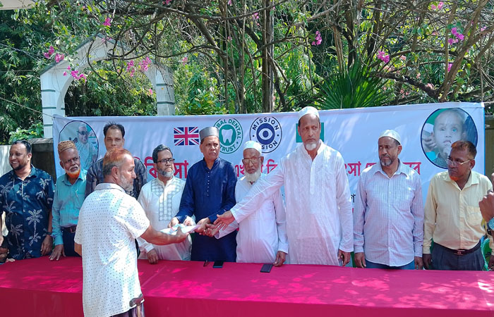 বিশ্বনাথের টেংরায় প্রবাসী আব্দুল হান্নানের উদ্যোগে দিনব্যাপী ফ্রী চক্ষু শিবির অনুষ্ঠিত