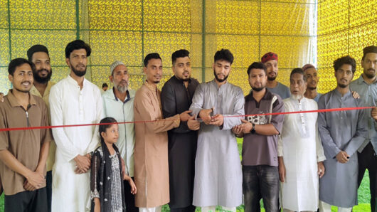 দক্ষিণ সুরমার পারাইরচকে ‘স্ট্রাইক হাউজ ইনডোর ফুটবল মাঠ’র উদ্বোধন
