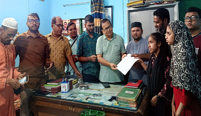 জিডিএফ ডিকেফ দৃষ্টি প্রতিবন্ধী বিদ্যালয় পরিদর্শন ও সভা