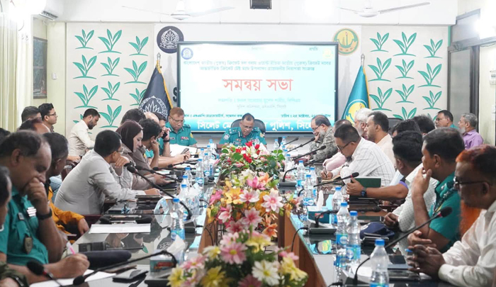সুষ্ঠু ও সার্বিক নিরাপত্তা নিশ্চিত করতে এসএমপি কমিশনারের সভাপতিত্বে সমন্বয় সভা অনুষ্ঠিত