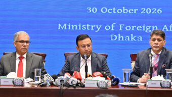 প্রধানমন্ত্রীর জাপান সফর নিয়ে সংবাদ সম্মেলনে হুমায়ুন কবির