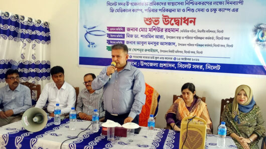 সদরে ফ্রি মেডিক্যাল ক্যাম্প প্রান্তিক মানুষের স্বাস্থ্যসেবায় সরকার