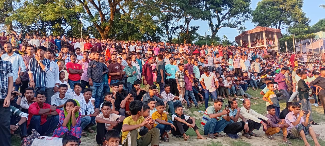 কুশিয়ারার দুই তীরে বাংলাদেশ- ভারতের মানুষের মিলনমেলা, জকিগঞ্জে দুর্গোৎসবের বিদায়