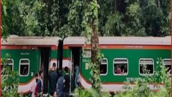 লাউয়াছড়ায় পাহাড়িকা এক্সপ্রেসের হুক ছিঁড়ে ৪ ঘণ্টা ট্রেন চলাচল বন্ধ