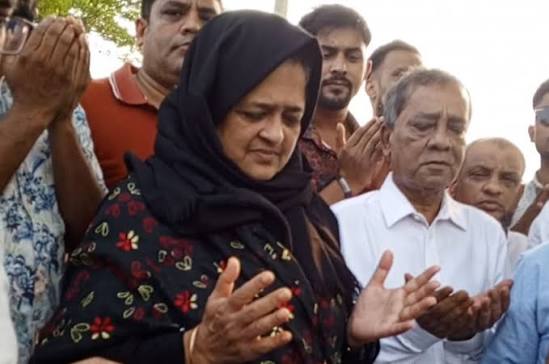 বিশ্বনাথ-ওসমানীনগরের কোন রাস্তা কাঁচা থাকবে না : এমপি লুনা