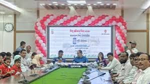 সুনামগঞ্জে শিশু অধিকার দিবস ও শিশু একাডেমির ৫০ বছর পূর্তি উদযাপন